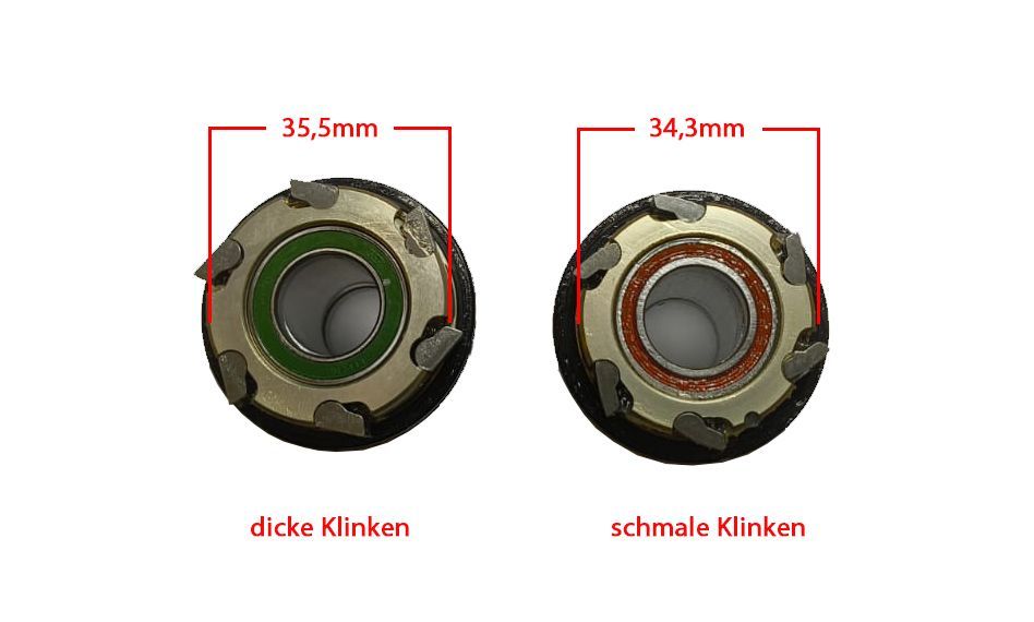 Pancho Freilaufkörper Road, Shimano Micro Spline, 12-fach, dünne Klinken