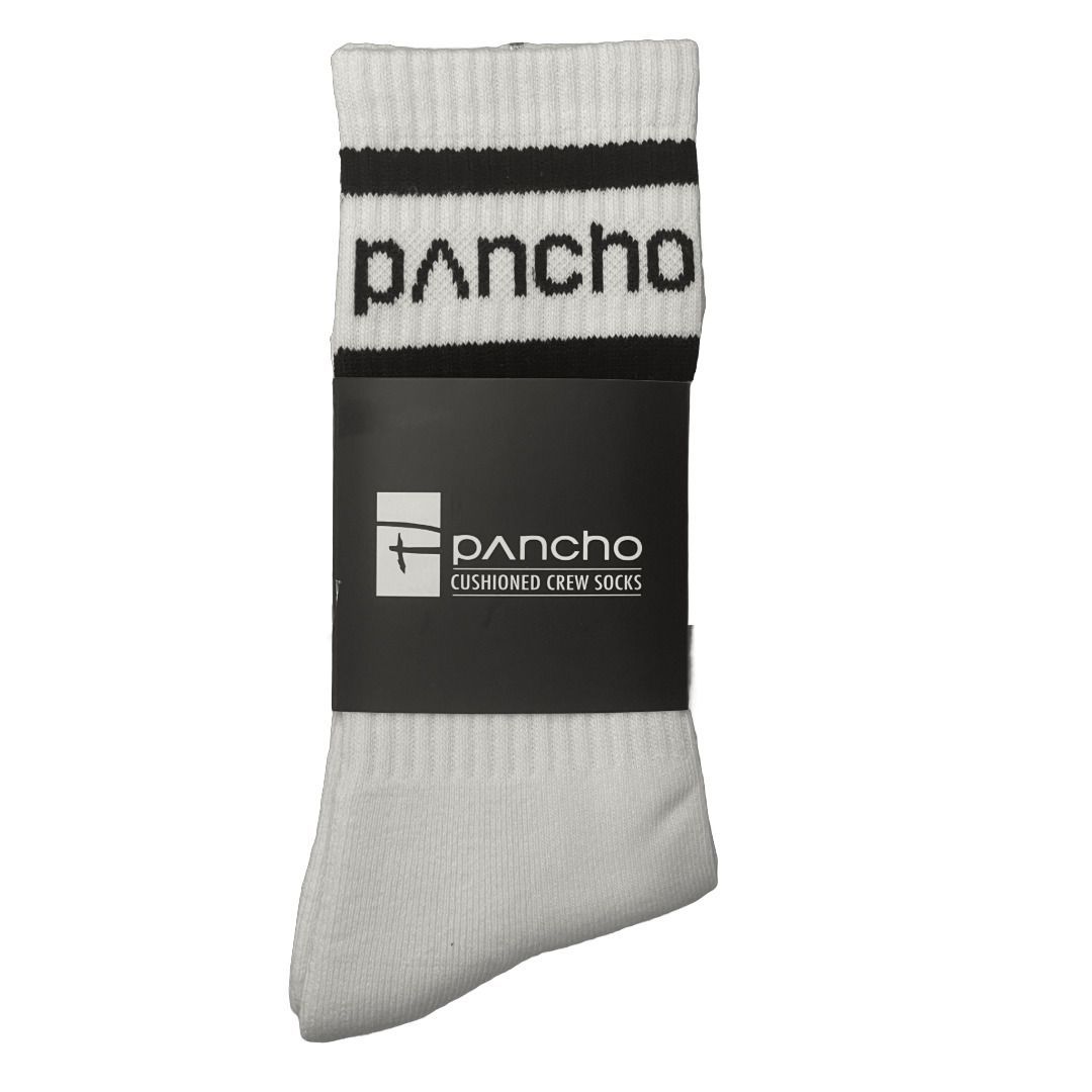 Pancho, Crew Socks, white - Gr. 39-44