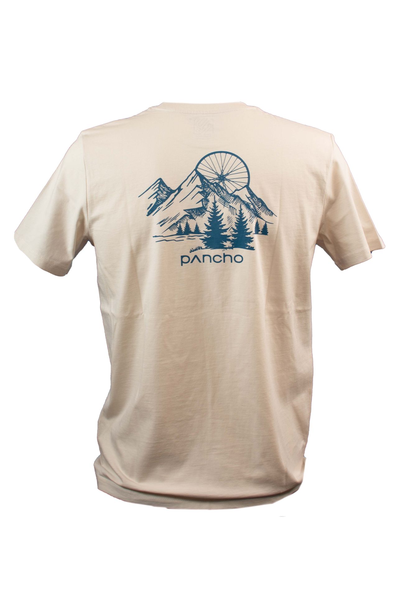 Panchowheels x Dirt Love T-Shirt "Surf the Trail", creme