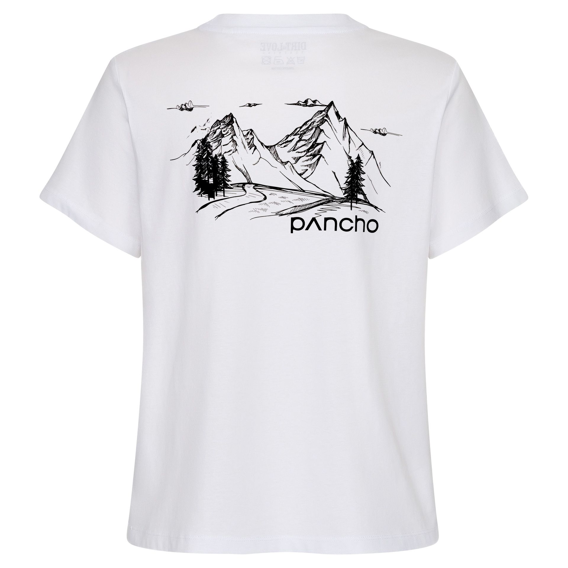 Panchowheels x Dirt Love T-Shirt, Icon, Women, white