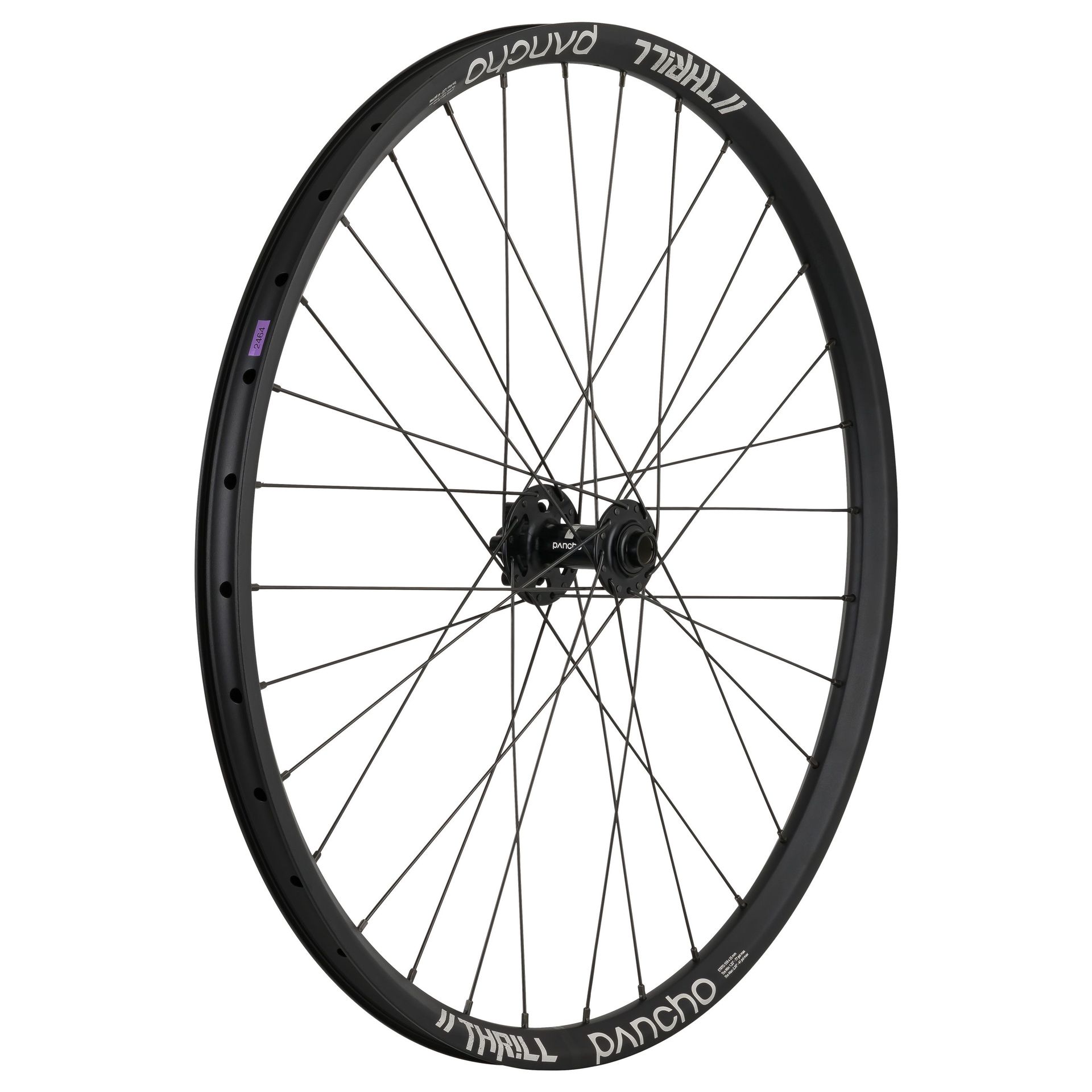 Panchowheels-Panchowheels Vorderrad Thrill 26" / DT Swiss 350, 6 Loch, 110/20mm_PW255-VR6L20_