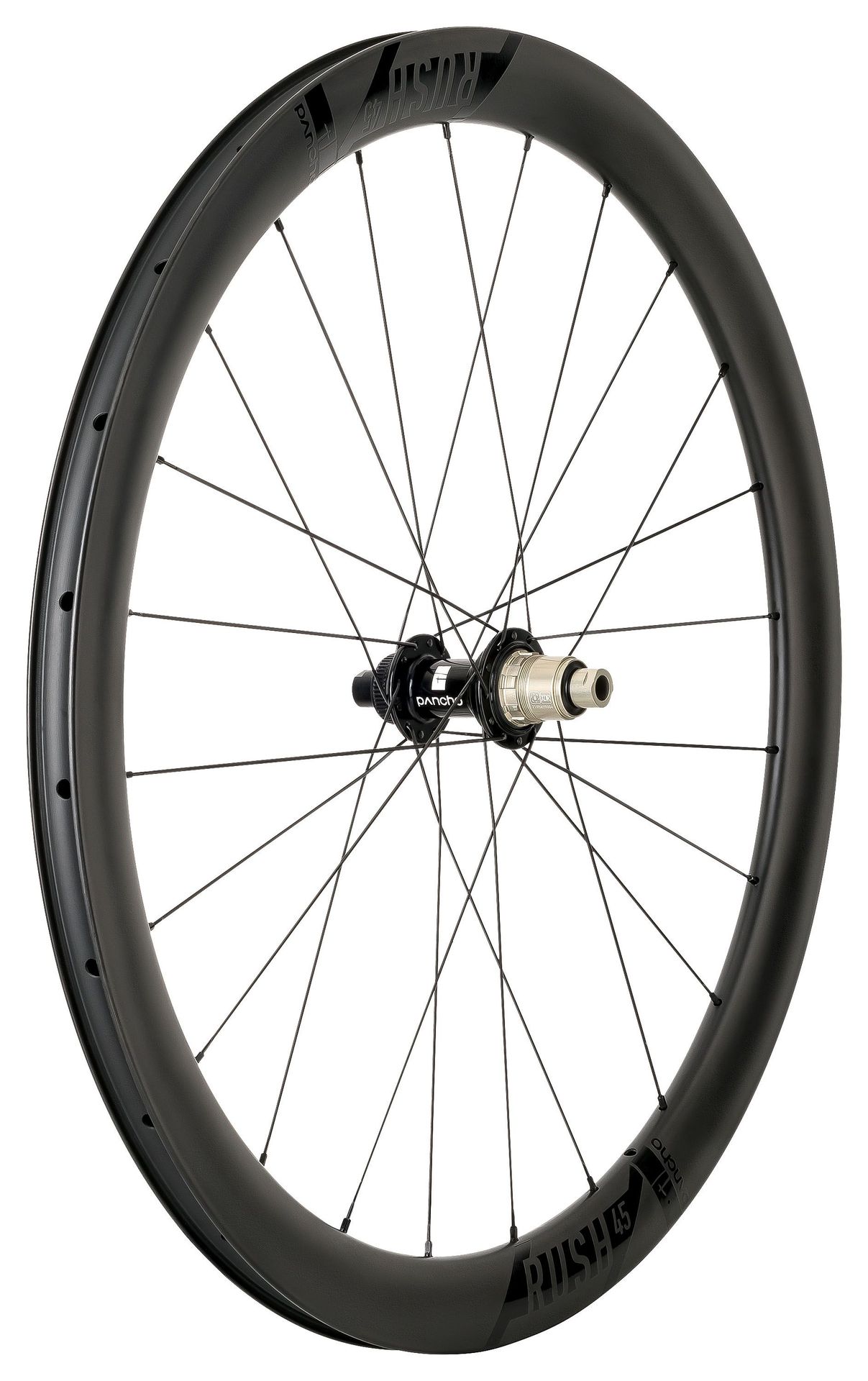 Panchowheels-Panchowheels Hinterrad Rush 45 Disc Clincher / Pancho Nabe Centerlock, _PW296-HRCL14212_