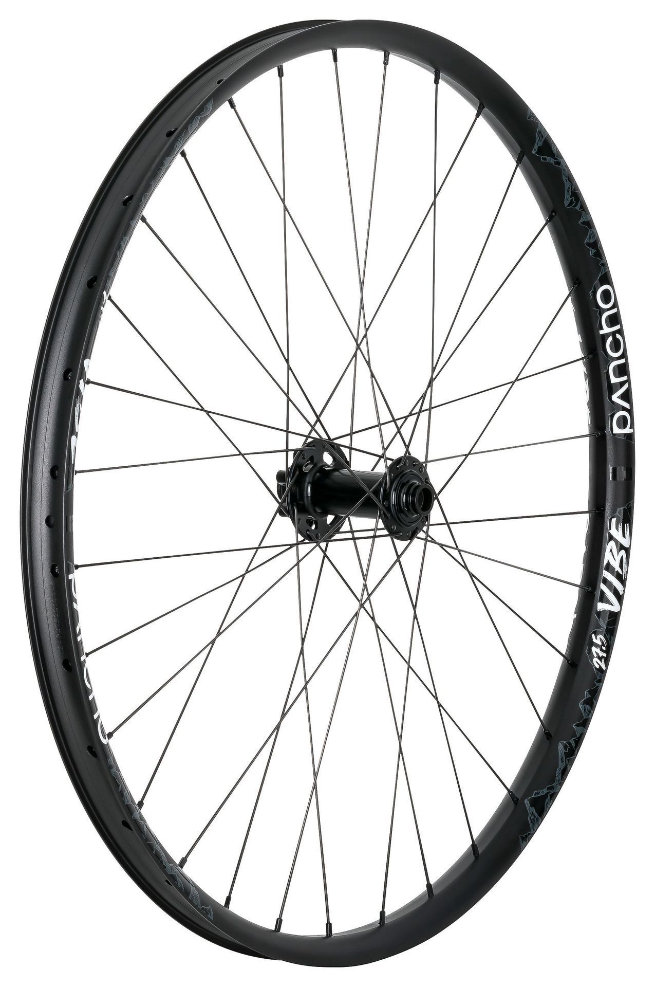 Panchowheels-Laufradsatz Panchowheels Vibe 27,5", DT Swiss 370 6 Loch, Boost _SALE_38XD_