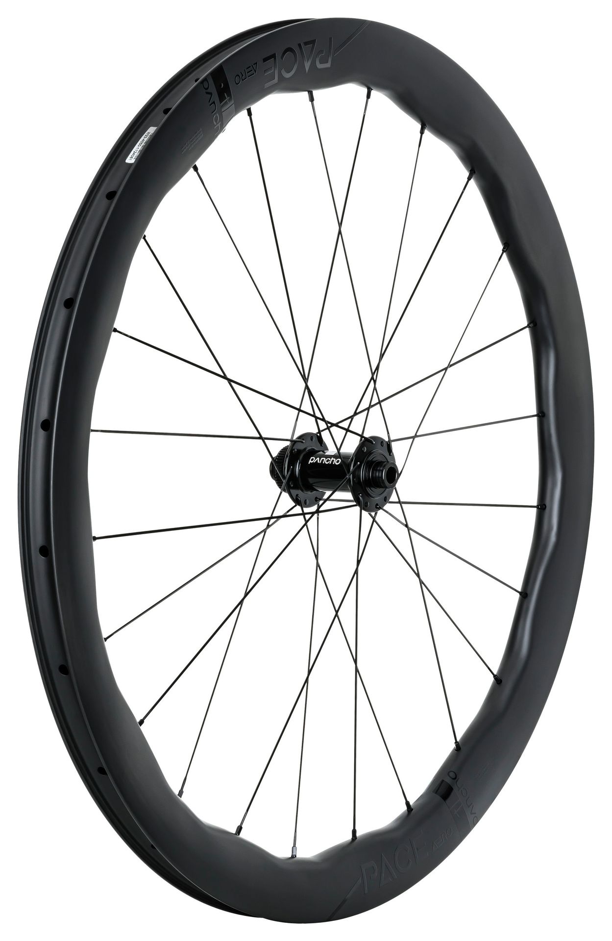 Panchowheels-Panchowheels Vorderrad Pace Aero Disc Clincher / DT Swiss 240 Centerlock, _PW393-VRCL12_
