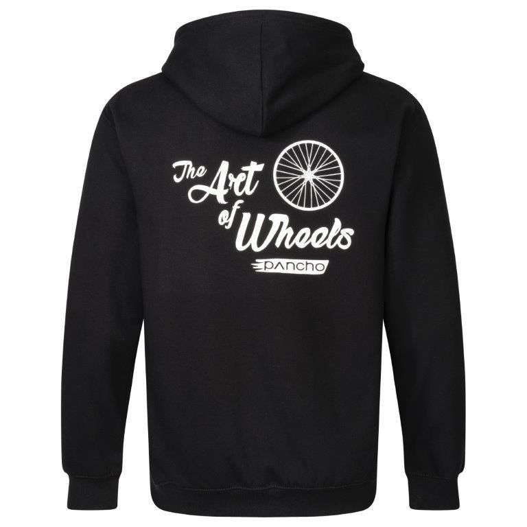 Panchowheels x Dirt Love Zip Hoodie, Men, black