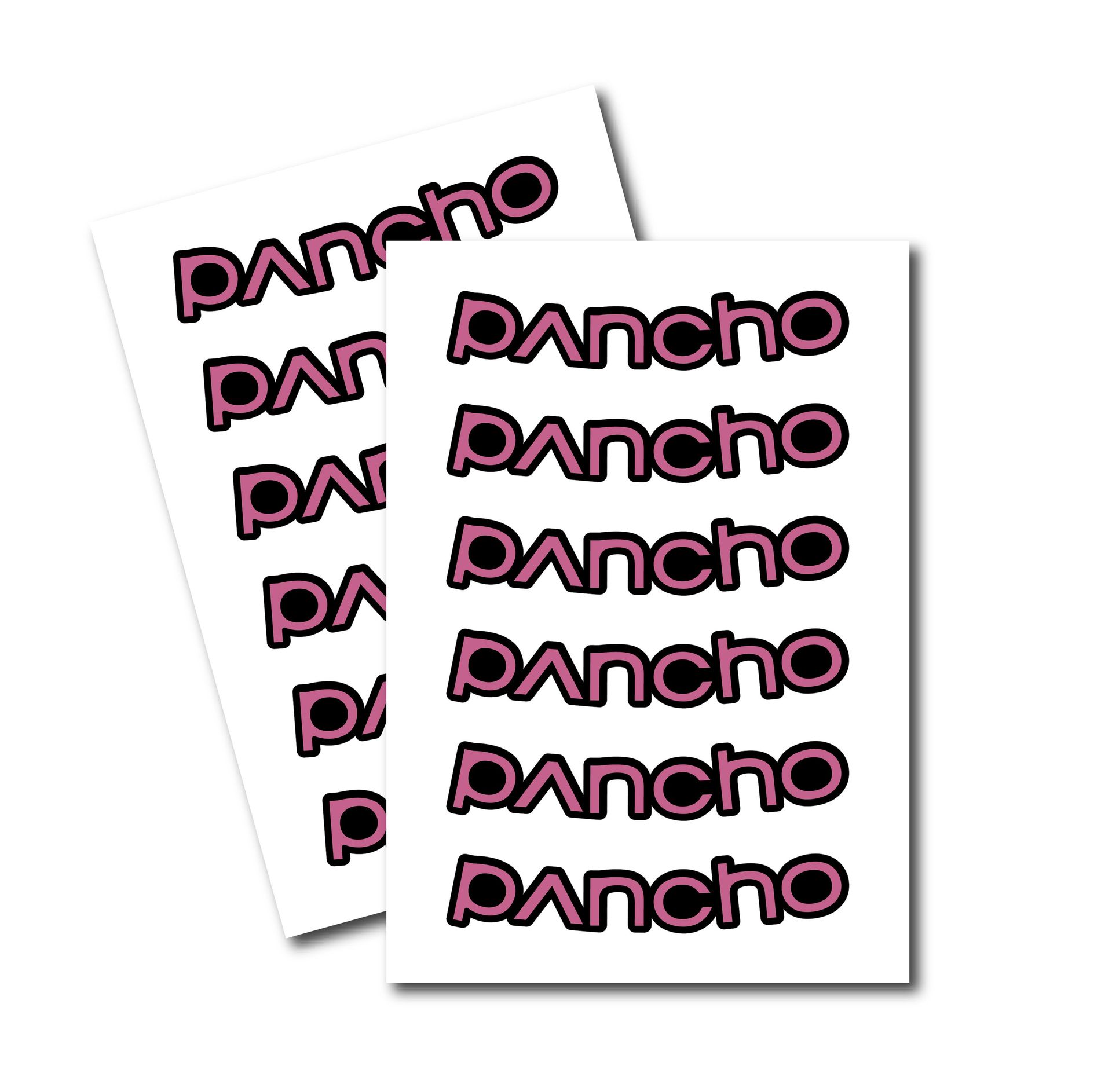 Panchowheels-Sticker Set Laufradsatz