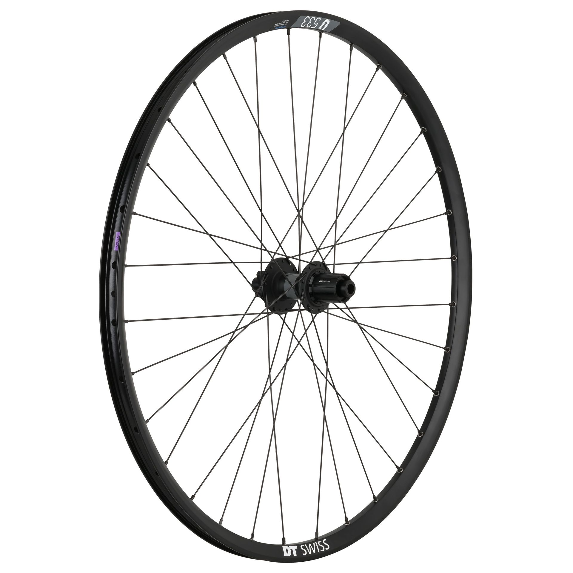 Panchowheels-Hinterrad DT Swiss U 533 29er/ 370 6L, 135/5mm, Shiamno MicroSpline / Champion _PW401-HR6LMS5_