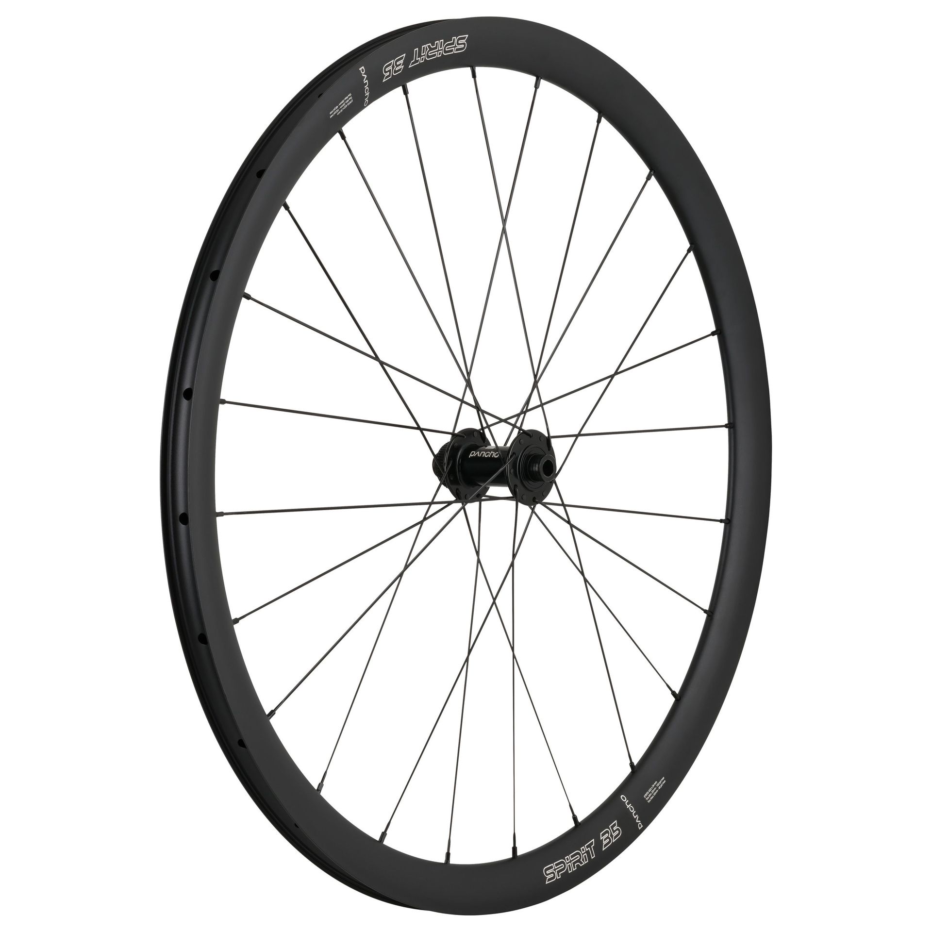 Panchowheels-Panchowheels Vorderrad Spirit 35, Disc / DT Swiss 240 Centerlock, 100/12mm_PW263-VRCL12_